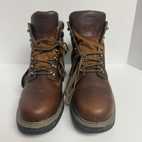 Wolverine Mens Durashocks 6” Waterproof Boot Soft Toe Brown Size 14 M main image 2